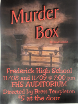 Flier for "Murder Box"